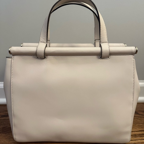 Kate Spade Cream Satchel with Structured Design - Picture 5 of 6